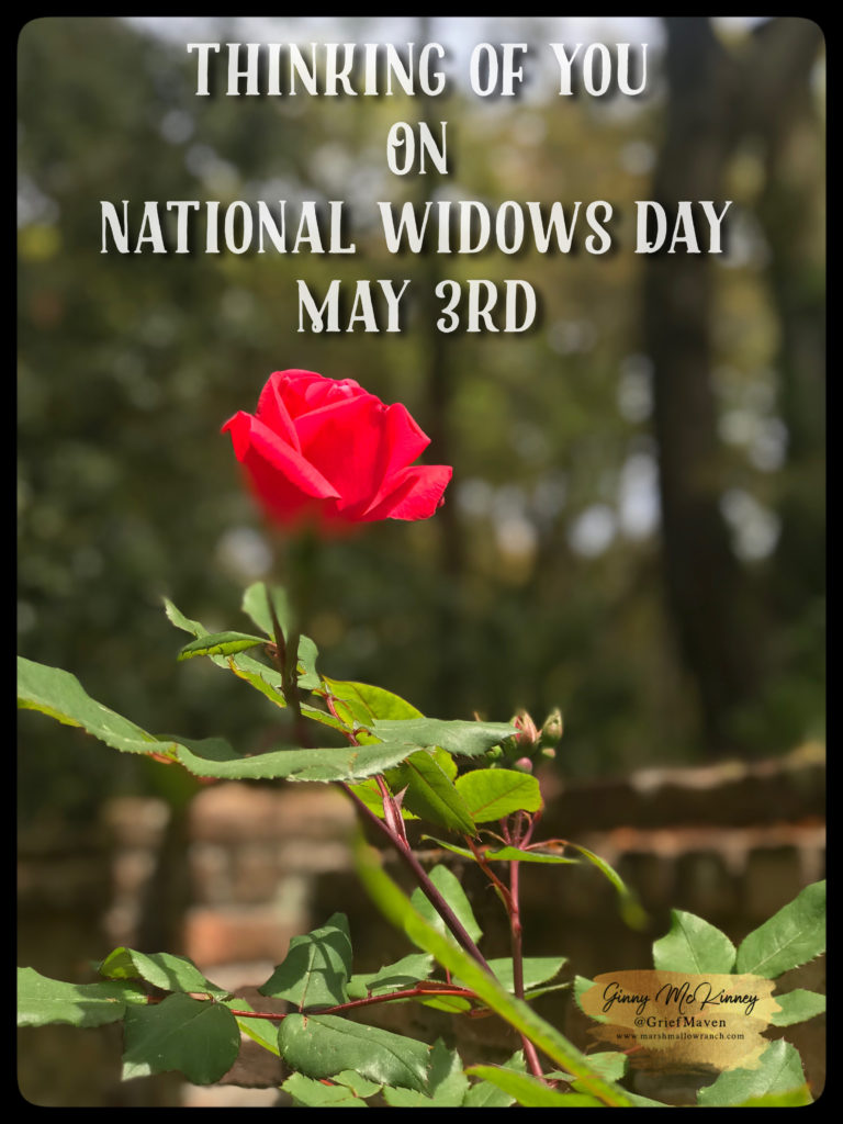 National Widows Day May 3rd Marshmallow Ranch